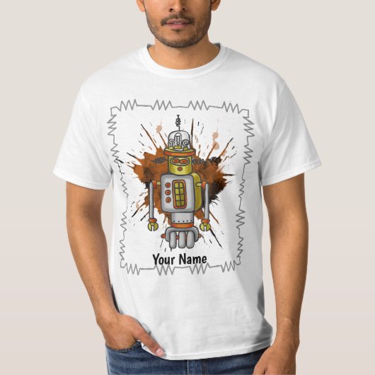 Robot Four T - Shirt (Vorderseite)