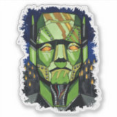 Robot Frankenstein aka Frankensteins Monster Aufkleber (Vorderseite)