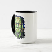 Robot Frankenstein Monster Tasse (Vorderseite Links)