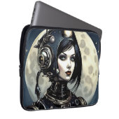 Robot Frau I Laptopschutzhülle (Vorne Rechts)