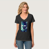 Robot Future Technology Science, Fi Machine T-Shirt (Vorderseite Vollansicht)