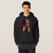 Robot Future Technology Science Frau Retro Vintag Hoodie (Vorne ganz)