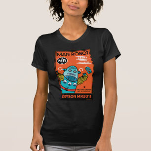 Robot Geschenke zum Jahrestag oder Hochzeit T-Shir T-Shirt