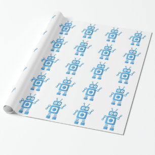 Robot Geschenkpapier