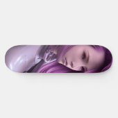 Robot Girl Skateboard Deck (Horizontal)