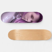 Robot Girl Skateboard Deck (Horizontal)