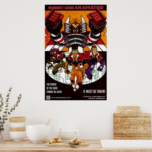 Robot God Akamatsu Poster 1 (Küche)