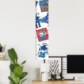 Robot Growth Chart Poster (Heimbüro)