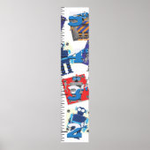 Robot Growth Chart Poster (Vorne)