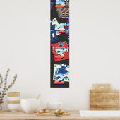 Robot Growth Chart Poster (Küche)