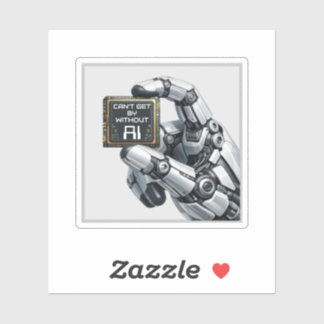 Robot Hand Aufkleber