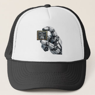 Robot Hand Hat Truckerkappe