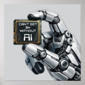 Robot Hand Poster (Vorne)