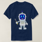 Robot Handyman Screwdriver T-Shirt (Design vorne)