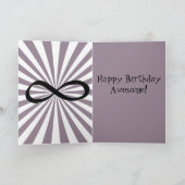 Robot Happy Birthday Phantastisch Geburtstagskarte Karte (Innenseite)