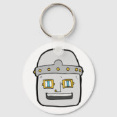 Robot Head Schlüsselanhänger (Vorderseite)