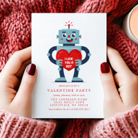 Robot Heart Niedlich Valentine's Day Party