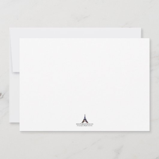 Robot-Hochzeitseinladung Einladung (Rückseite)