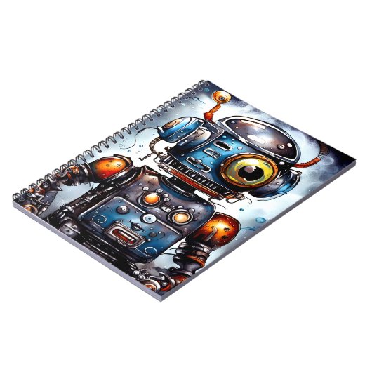 Robot I Notizblock (Linke Seite)