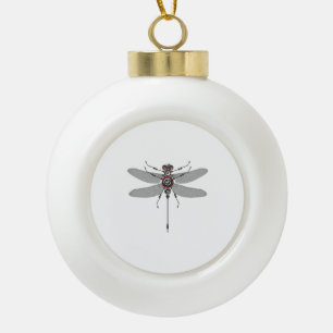 Robot Insect Dragonfly Hifi Lautsprecher System El Keramik Kugel-Ornament