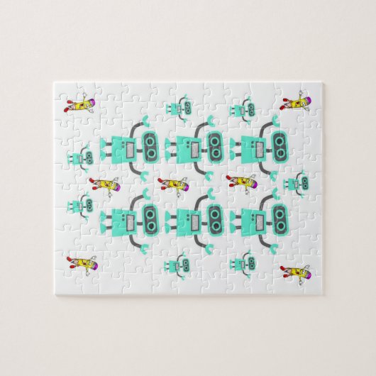 Robot Jigsaw Puzzle (Horizontal)