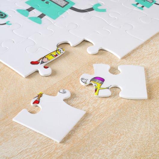 Robot Jigsaw Puzzle (Seite)