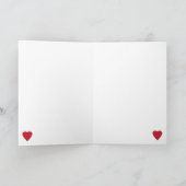 Robot-Karte Feiertagskarte (Innenseite)