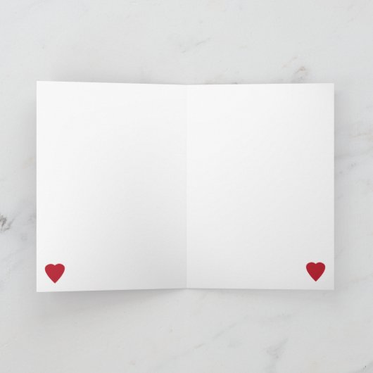 Robot-Karte Feiertagskarte (Innenseite)