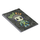 Robot kid Spiral Notebook Notizblock (Rechte Seite)
