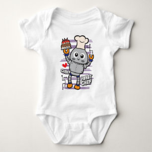 Robot Koch  Baby Strampler