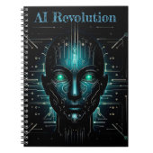 Robot-Kunstwissenschaft Notizblock (Vorderseite)