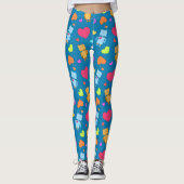 Robot-Liebe Leggings (Vorderseite)
