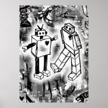 Robot Liebe Poster