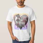 Robot Liebe T - Shirt (Vorderseite)