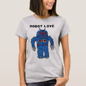 Robot-Liebe T-Shirt (Vorderseite)