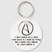 Robot Logic Schlüsselanhänger (Vorderseite)