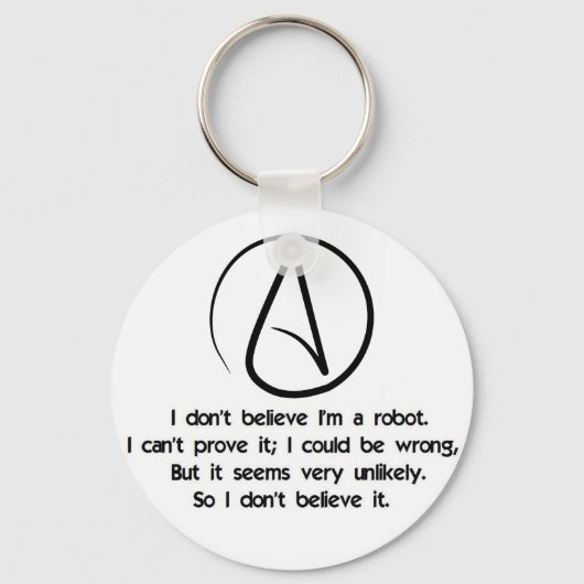 Robot Logic Schlüsselanhänger (Vorderseite)