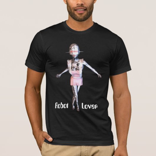 Robot Lover T-Shirt (Vorderseite)