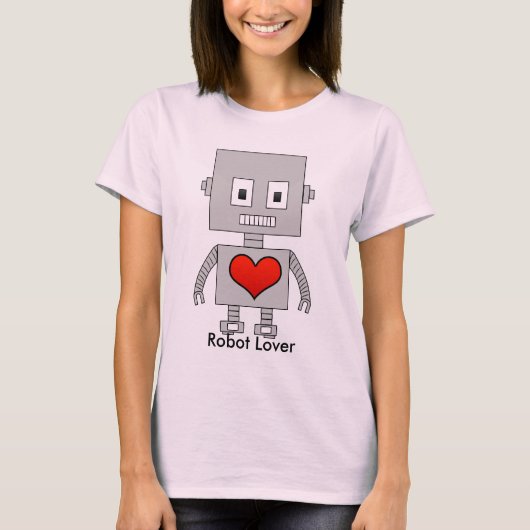 Robot Lover T-Shirt (Vorderseite)