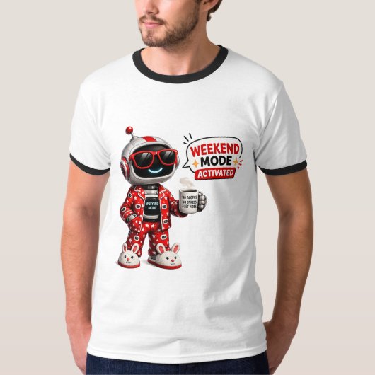 Robot Memes | Lustiger AI- & Tech-Humor T-Shirt (Vorderseite)