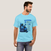 Robot Memes | Lustiger AI- & Tech-Humor T-Shirt (Vorne ganz)