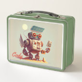 Robot Metal Lunch Box (Vorderseite)