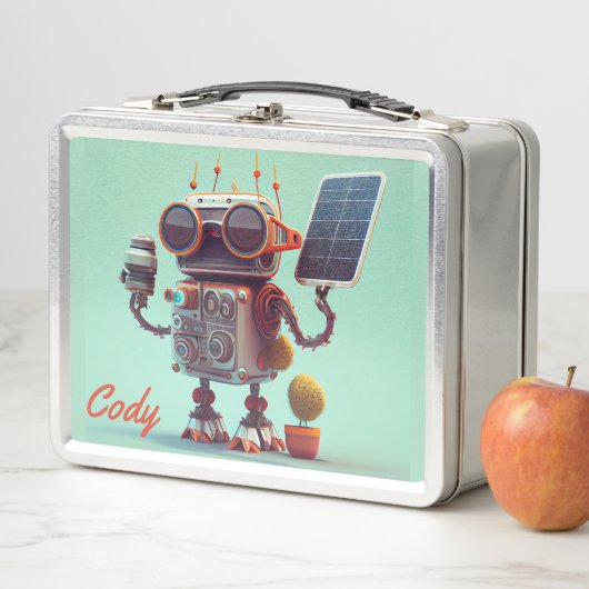 Robot Metal Lunch Box (Beispiel)