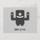 Robot Monster Postkarte (Vorderseite)