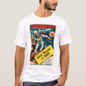 ROBOT MONSTERS VON MARS Commando Cody Retro Sci Fi T-Shirt (Vorderseite)