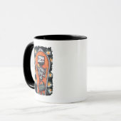 Robot Mummy Monster-Tasse Tasse (Vorderseite Links)