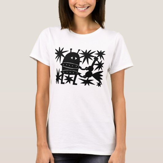 Robot Musician T-Shirt (Vorderseite)