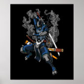 Robot Ninja Samurai Warrior Martial Arts Poster (Vorne)