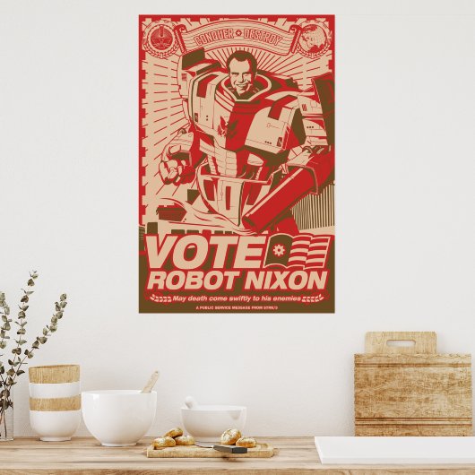 Robot Nixon - All Hail Robot Nixon Poster (Küche)