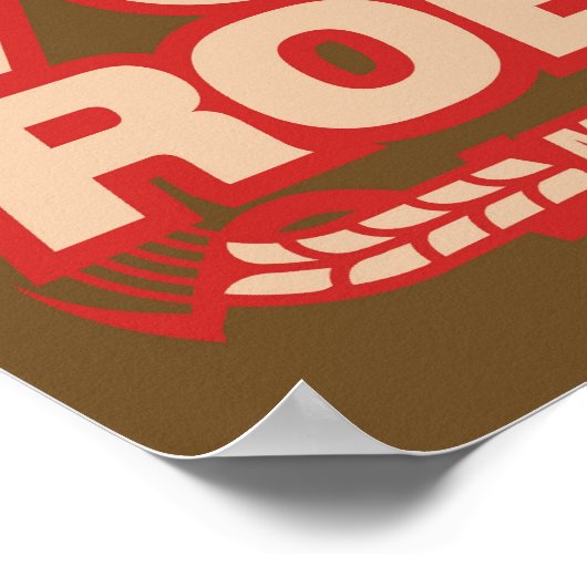 Robot Nixon Poster (Ecke)